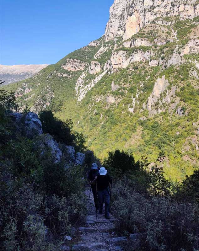 Hiking Vikos Gorge