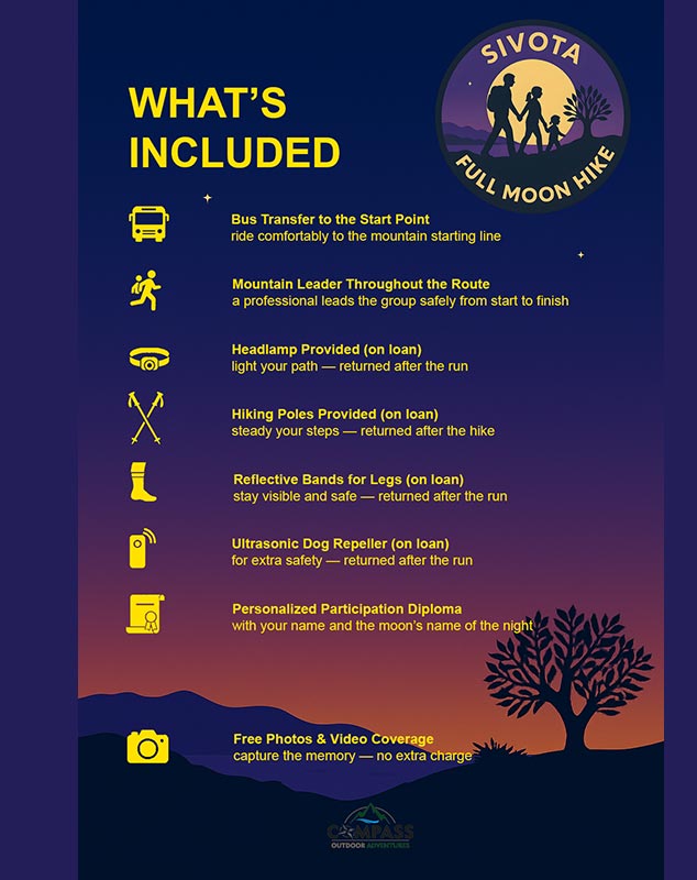 Sivota Full Moon Hike